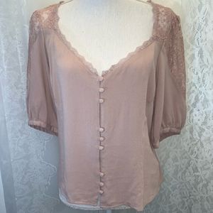 FINAL PRICE! Free People Button Top